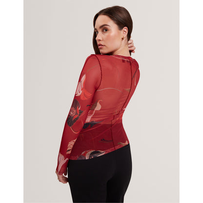 Fitted Mesh T-Shirt