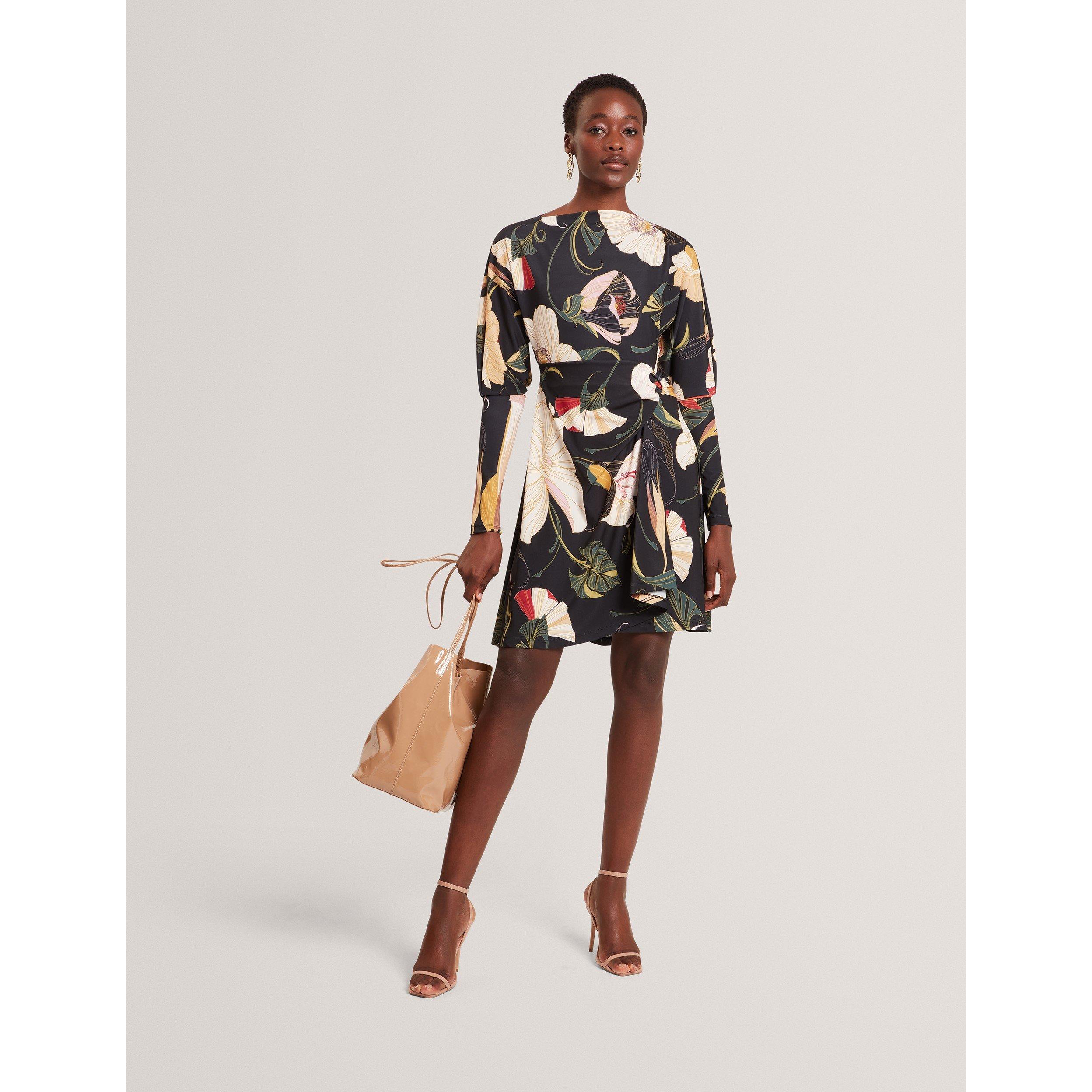 Wrap Mini Dress