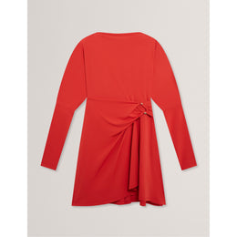 Wrap Mini Dress