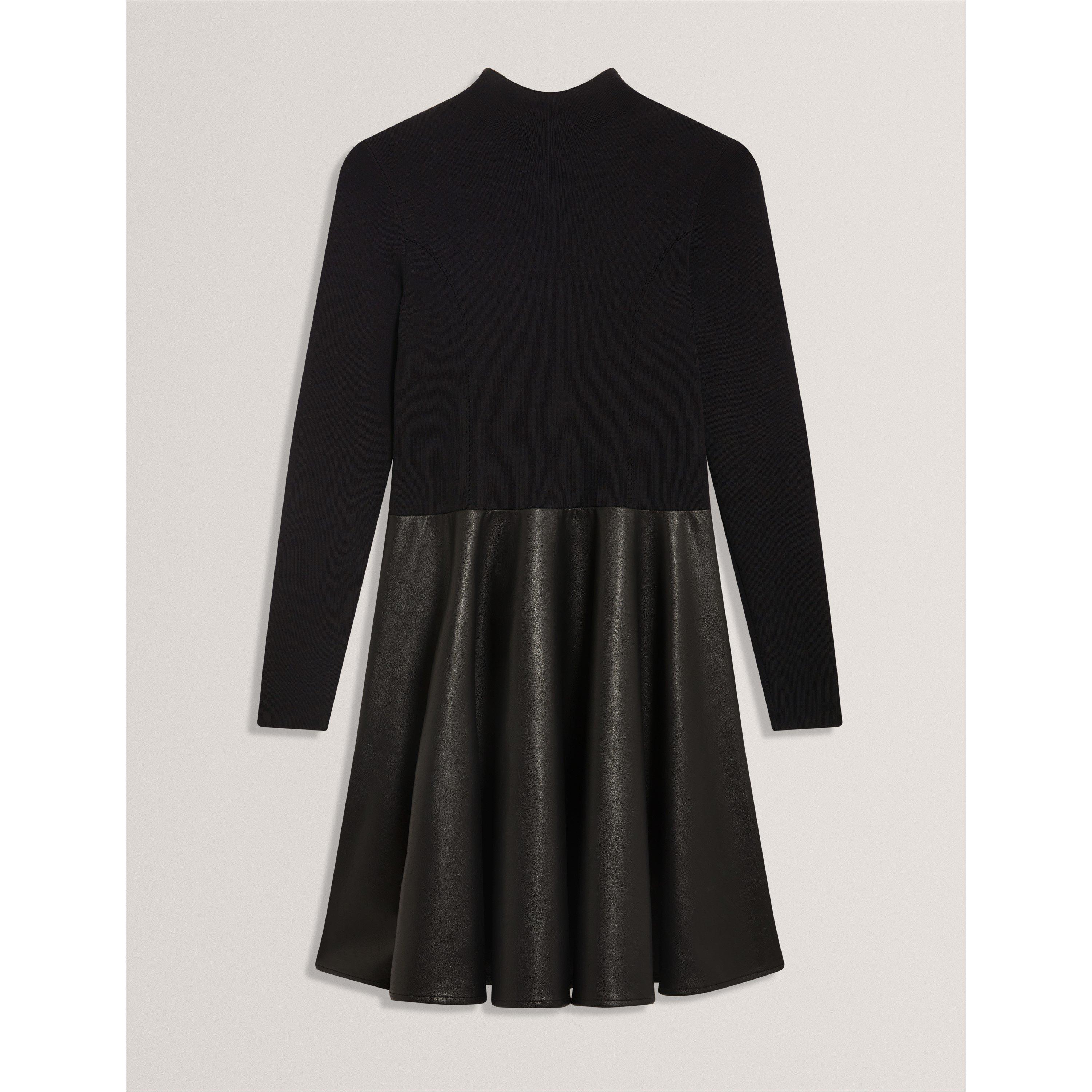 Faux Mini Dress