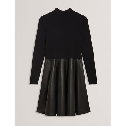 Faux Mini Dress