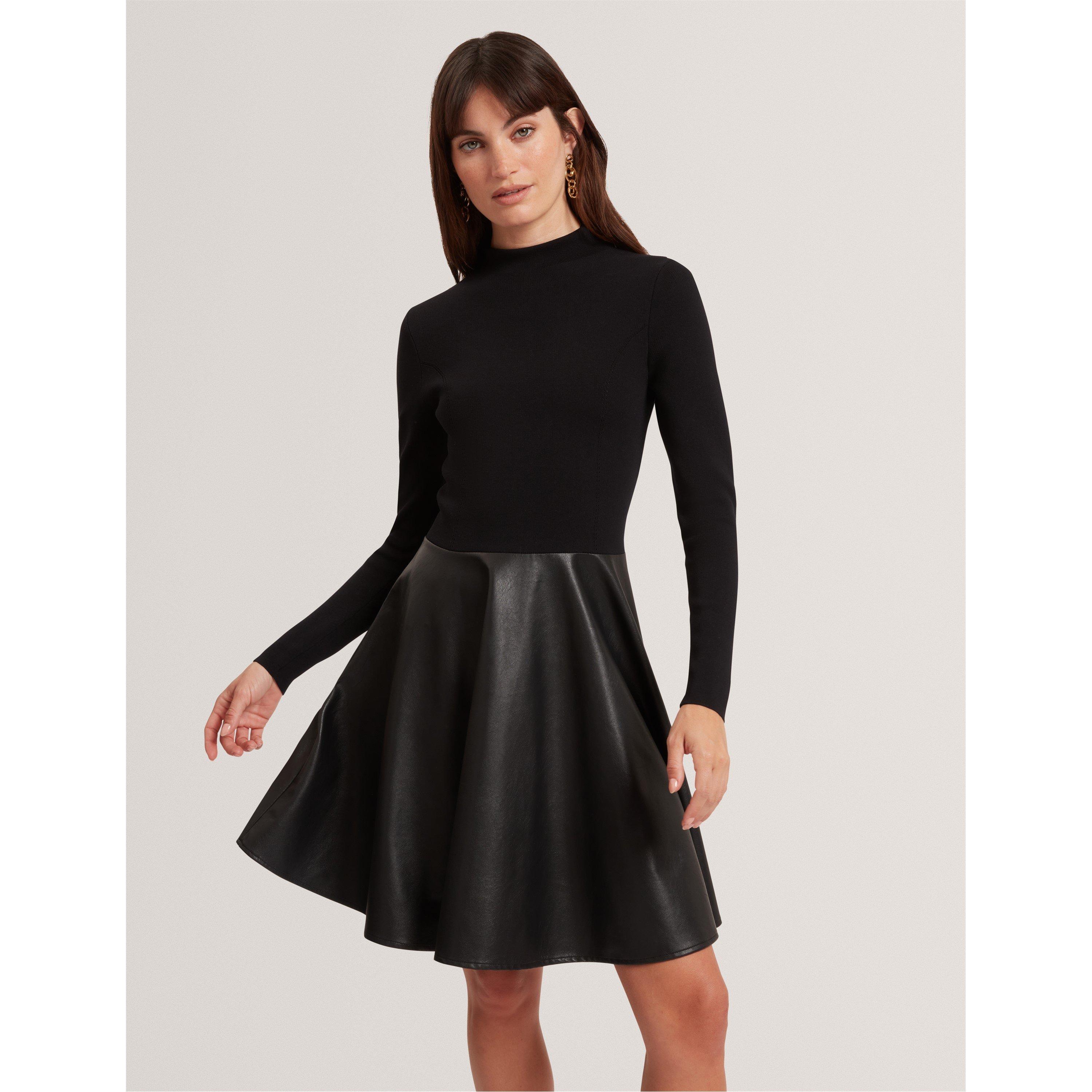 Faux Mini Dress