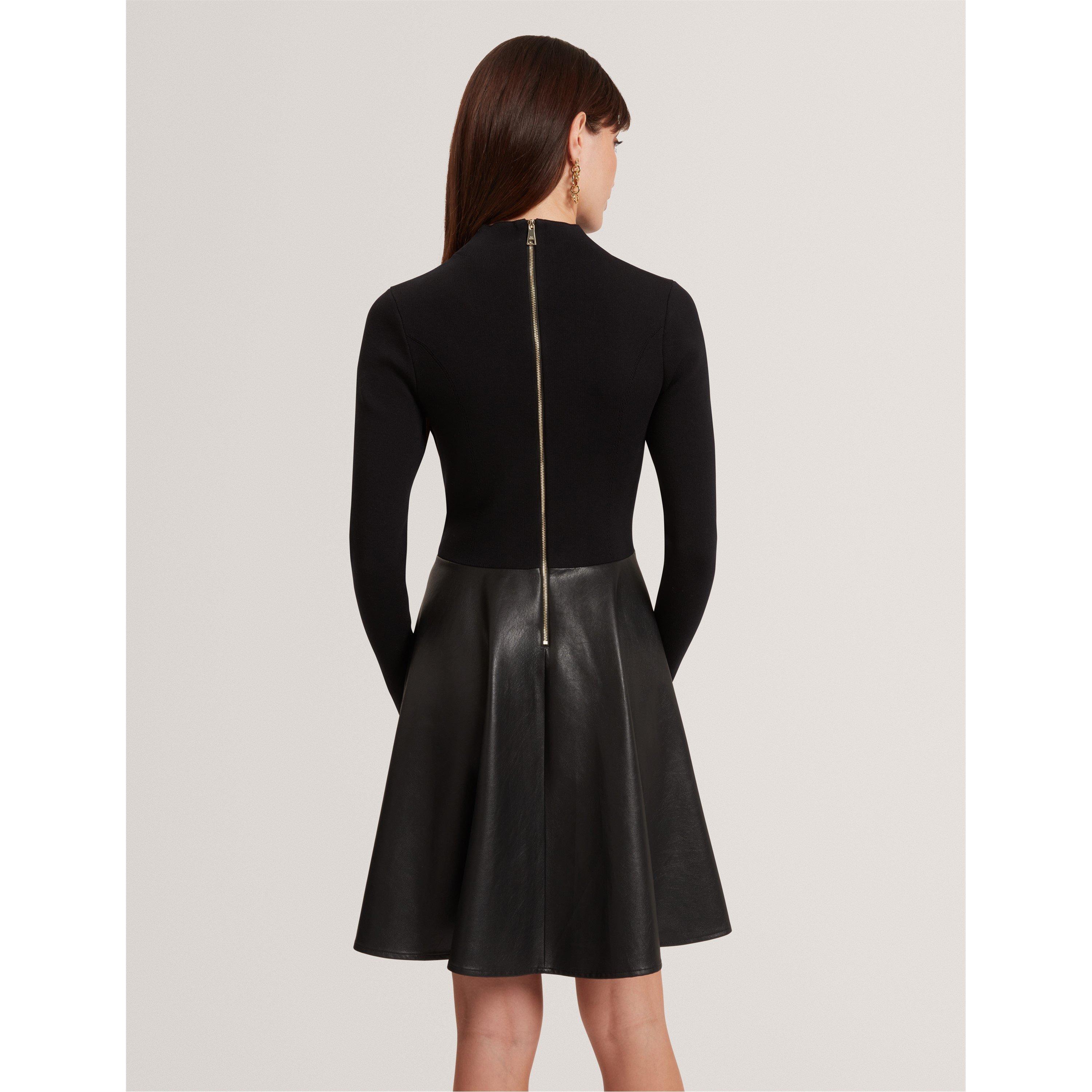 Faux Mini Dress