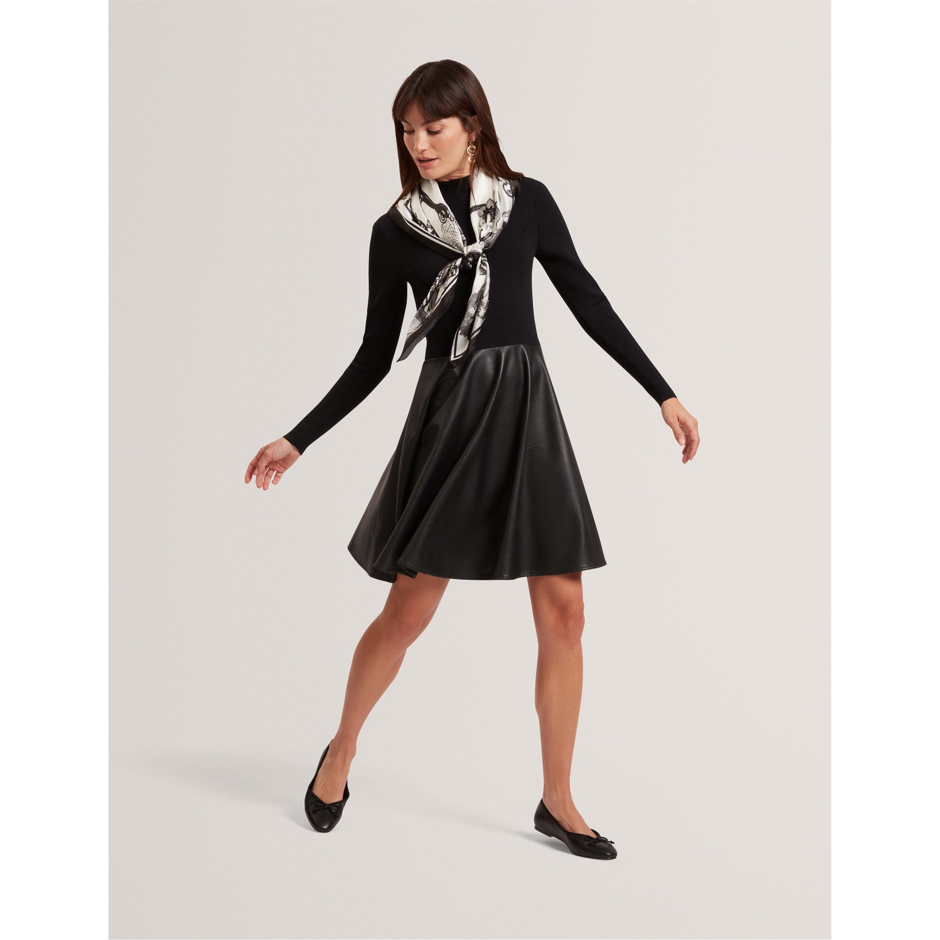 Faux Mini Dress
