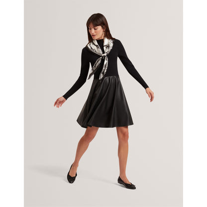 Faux Mini Dress