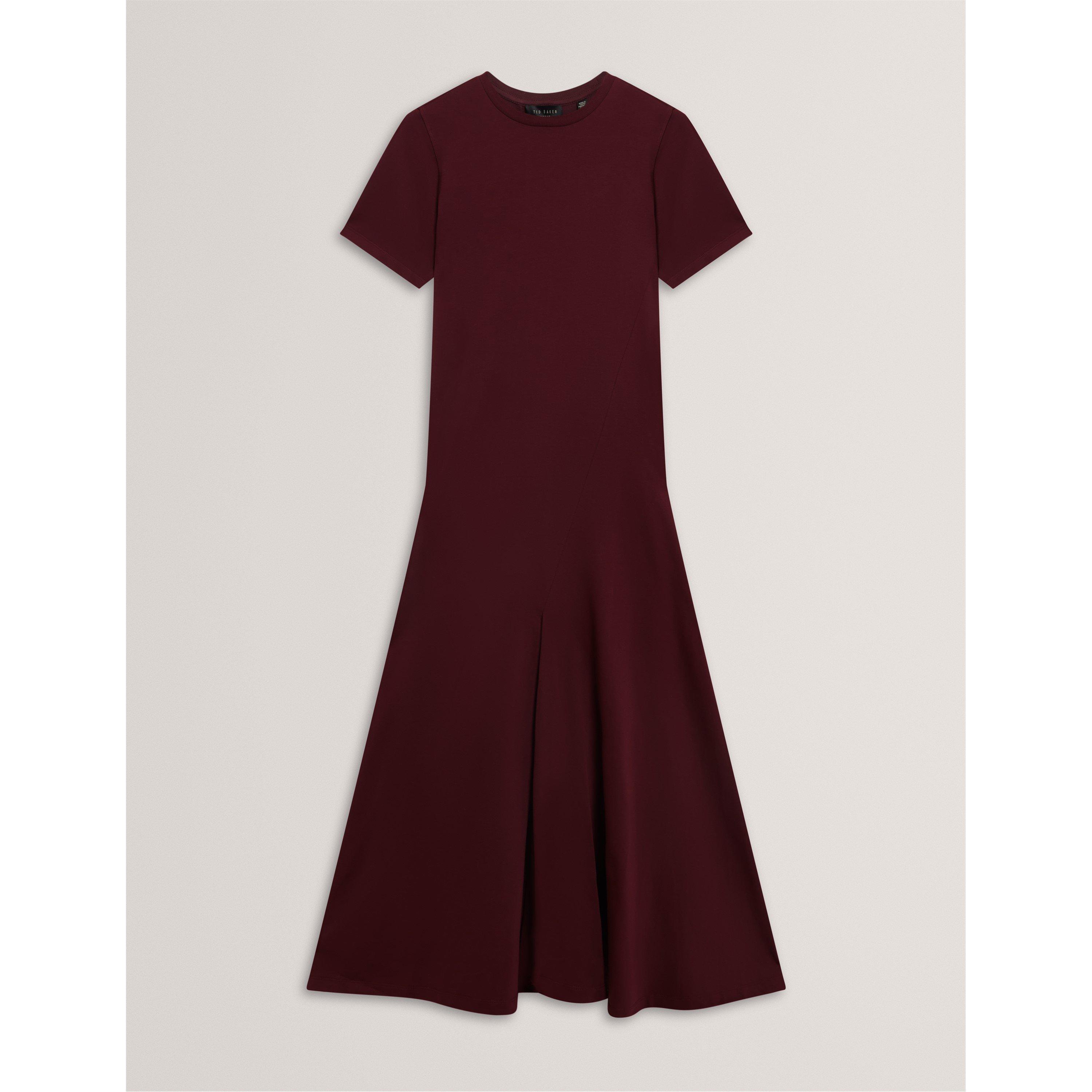 Mixed Midi Tea Dress