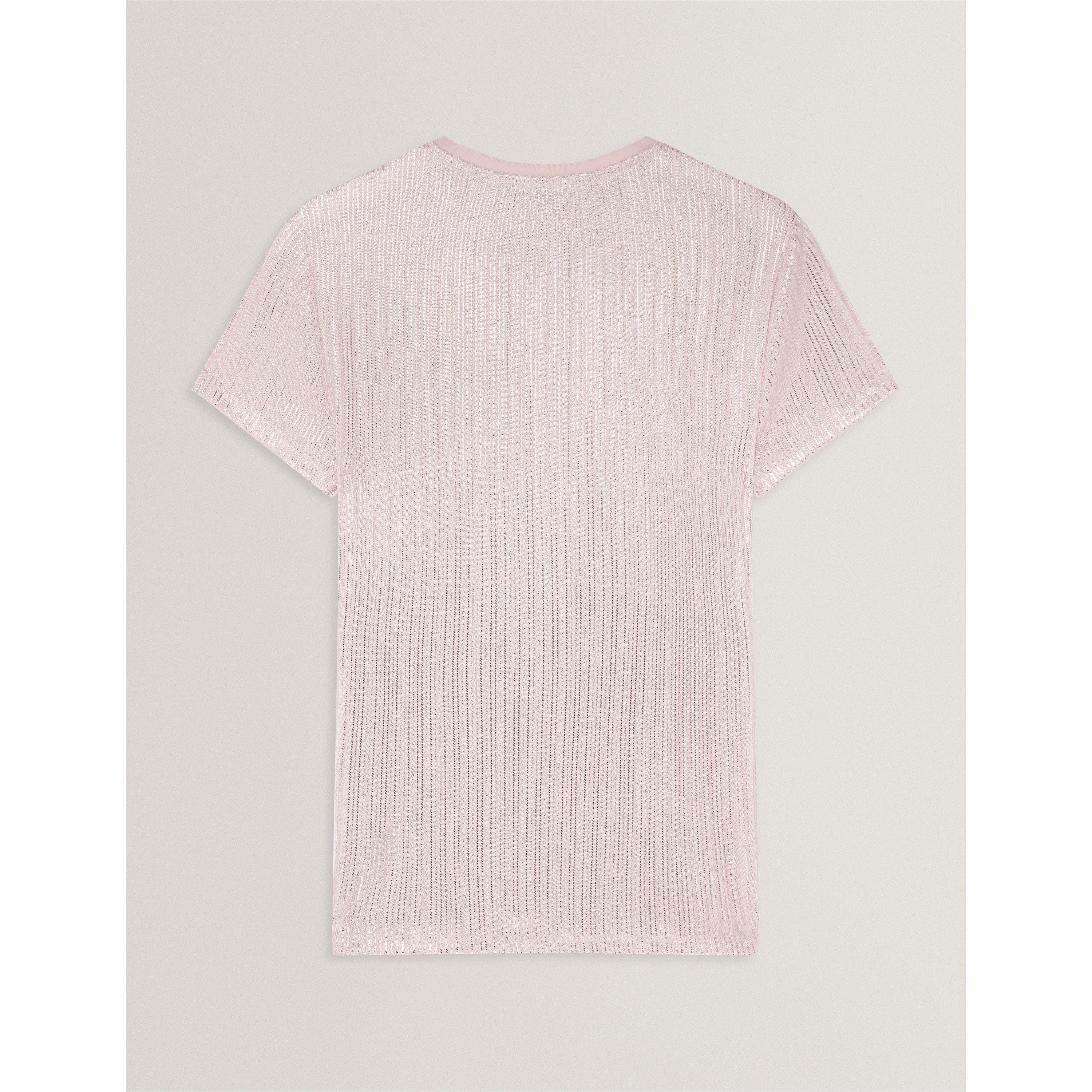 Metallic Slim Fit T-Shirt