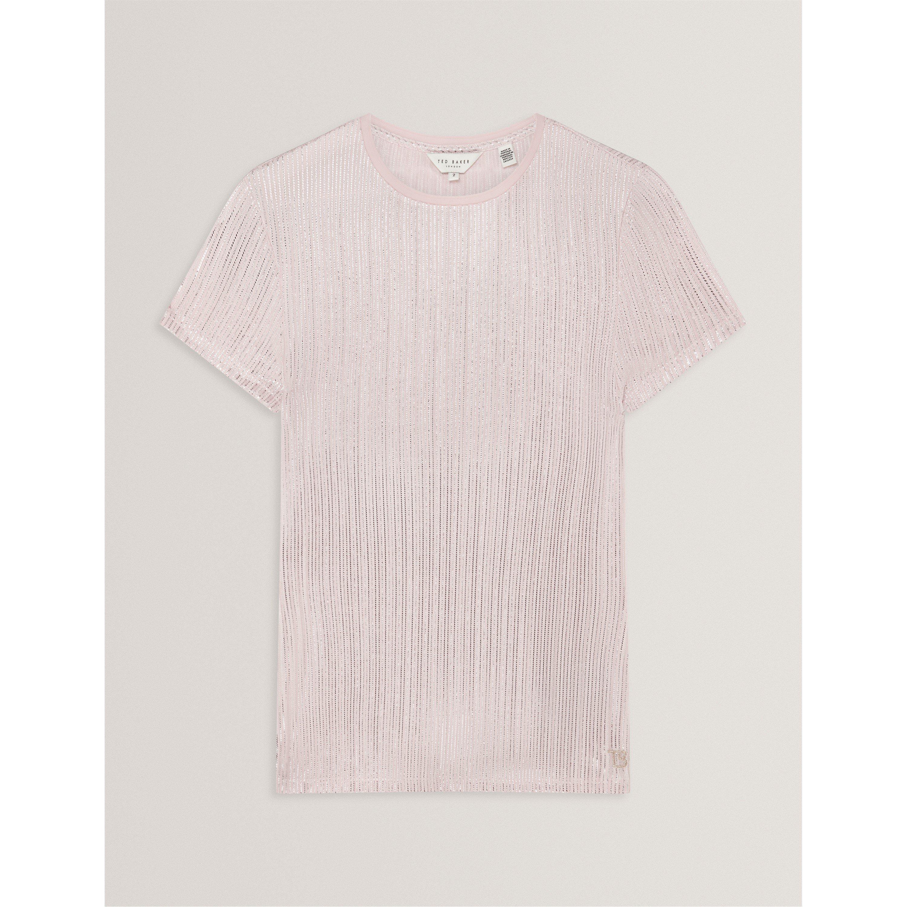 Metallic Slim Fit T-Shirt