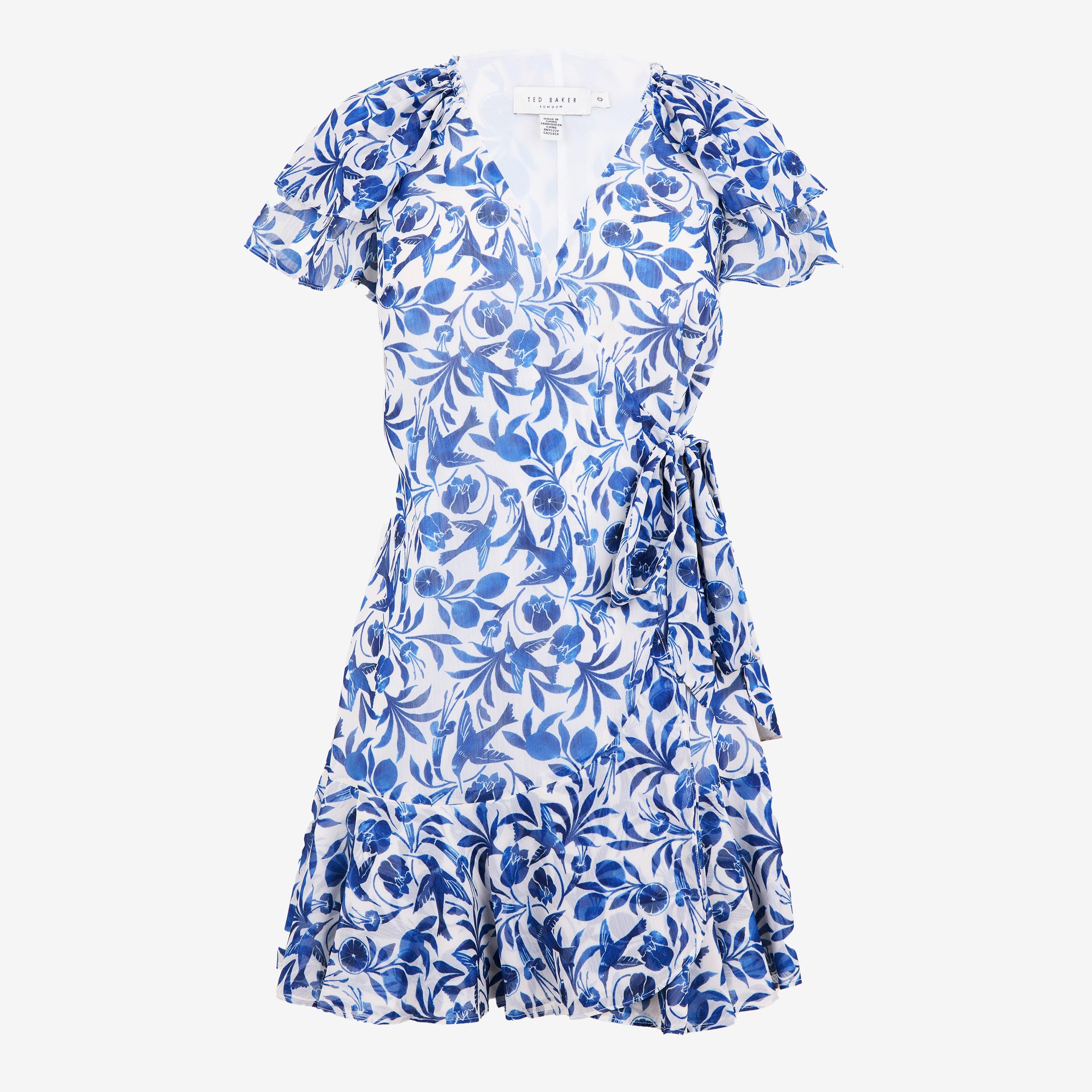 Anshan Wrap Mini Dress
