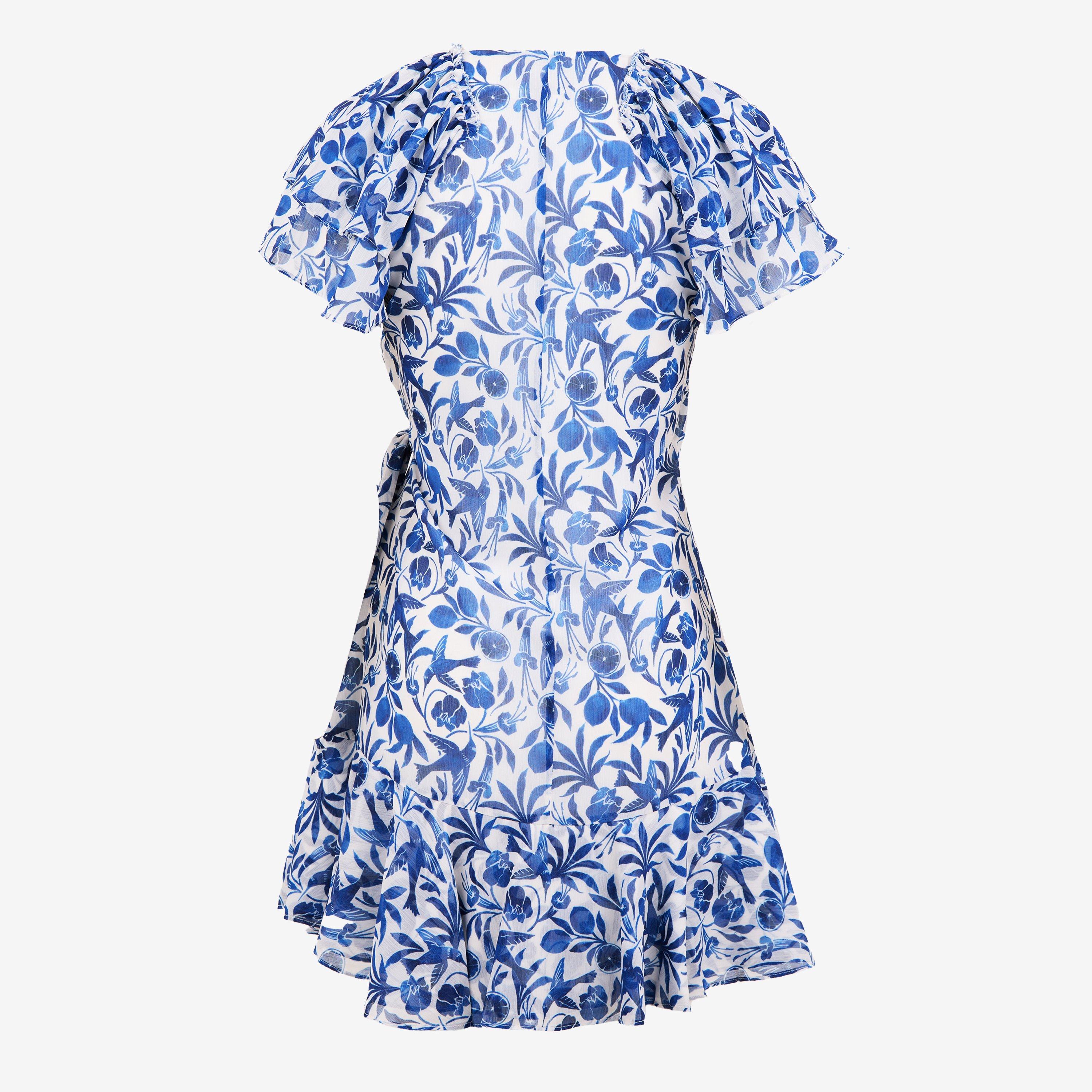 Anshan Wrap Mini Dress