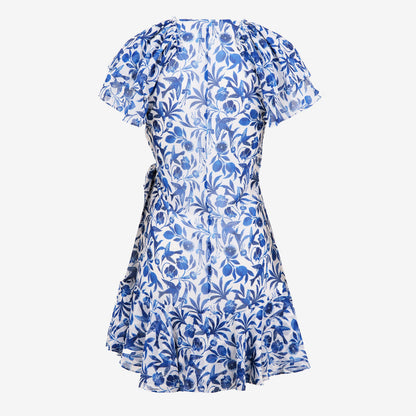 Anshan Wrap Mini Dress