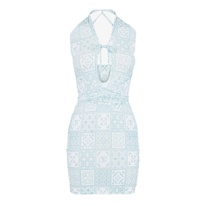 - Long Contemporary Maxi Dress