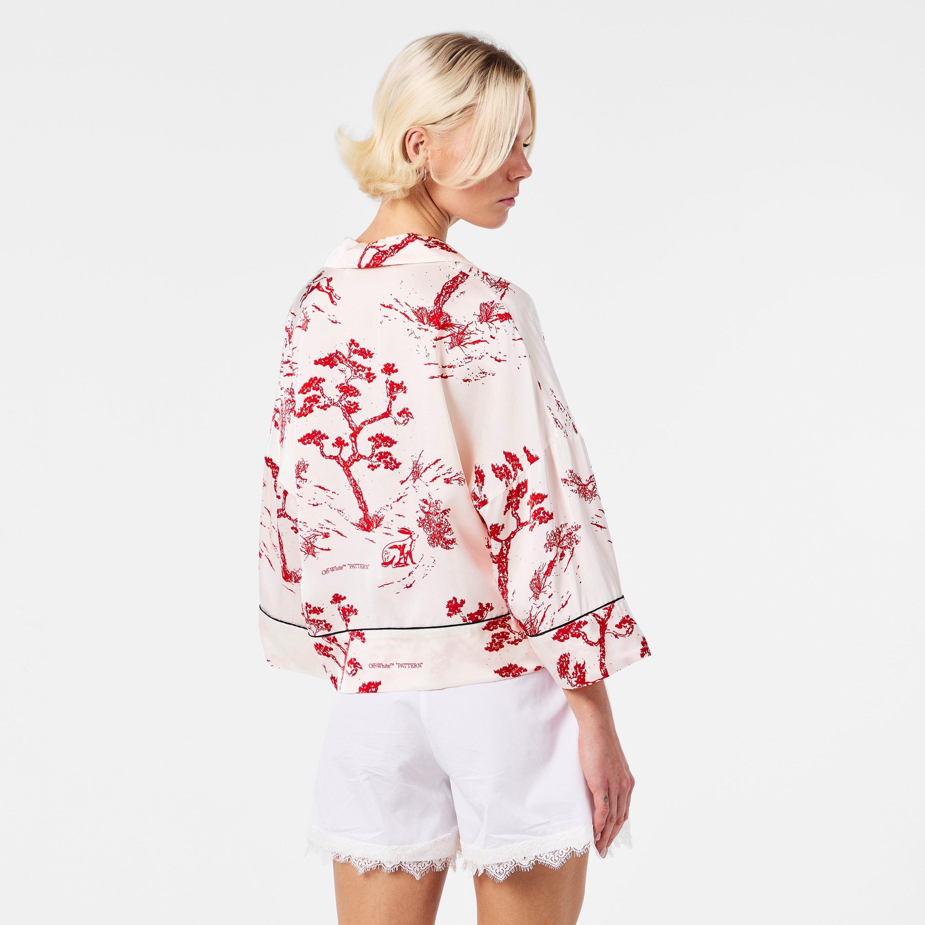 Women's Short-Sleeve Plain Shirt