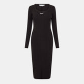 Off Ribbed Dress Ld99