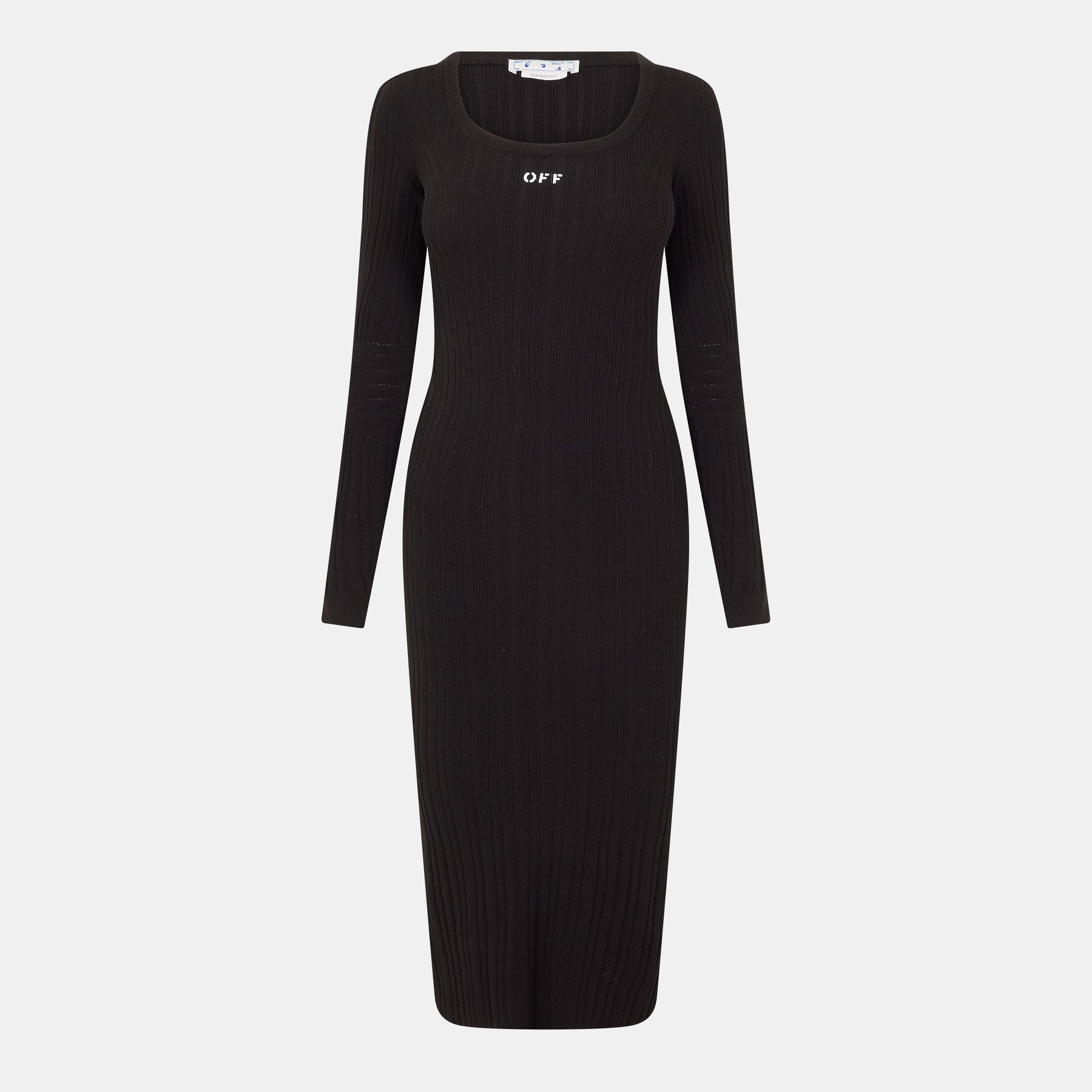 Off Ribbed Dress Ld99