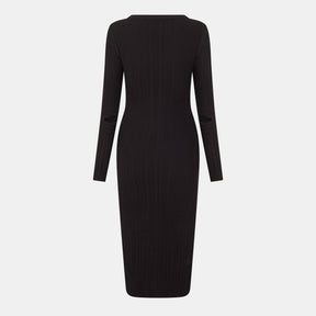 Off Ribbed Dress Ld99