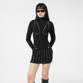 Off Eyelets DRESS Ld99