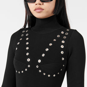 Off Eyelets DRESS Ld99