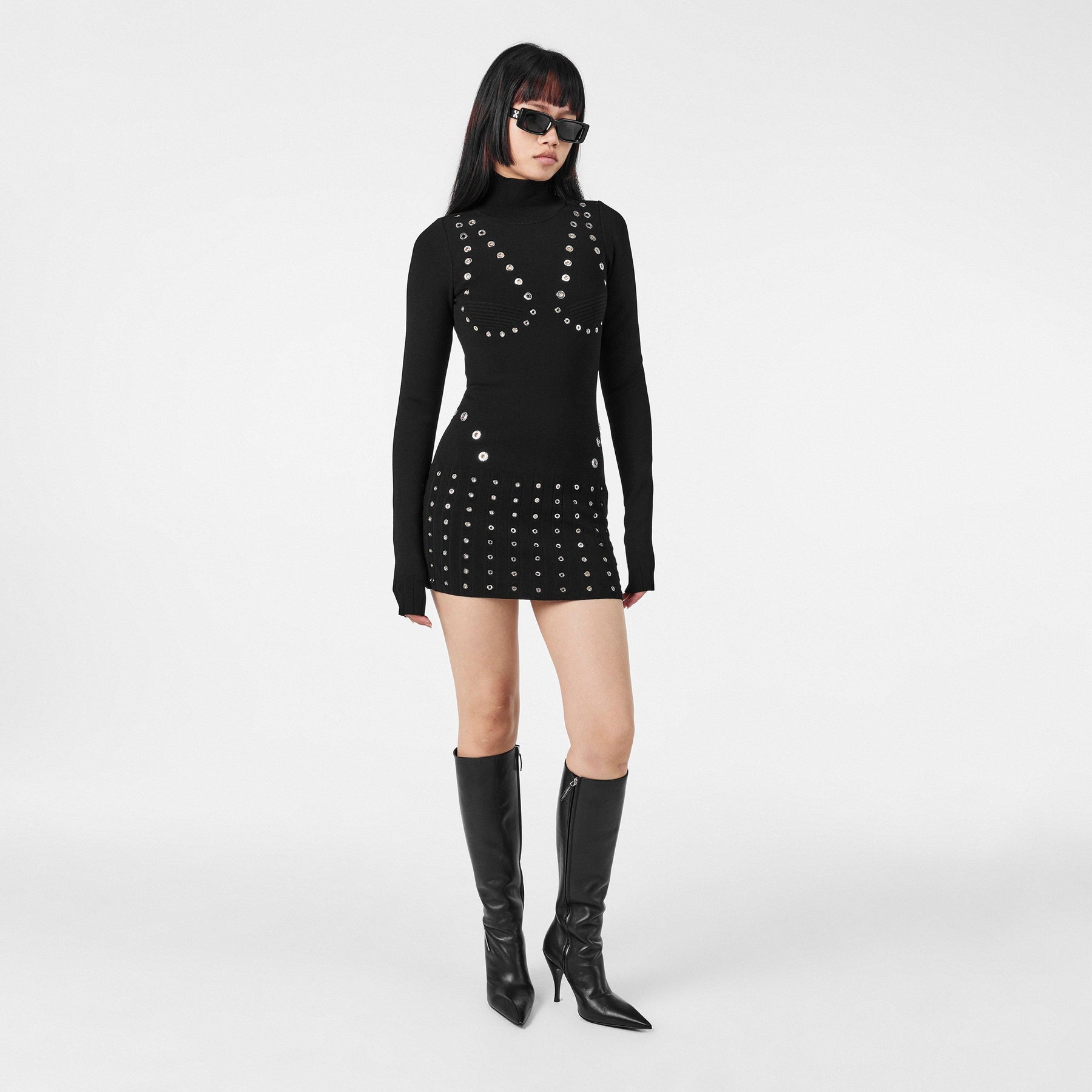 Off Eyelets DRESS Ld99