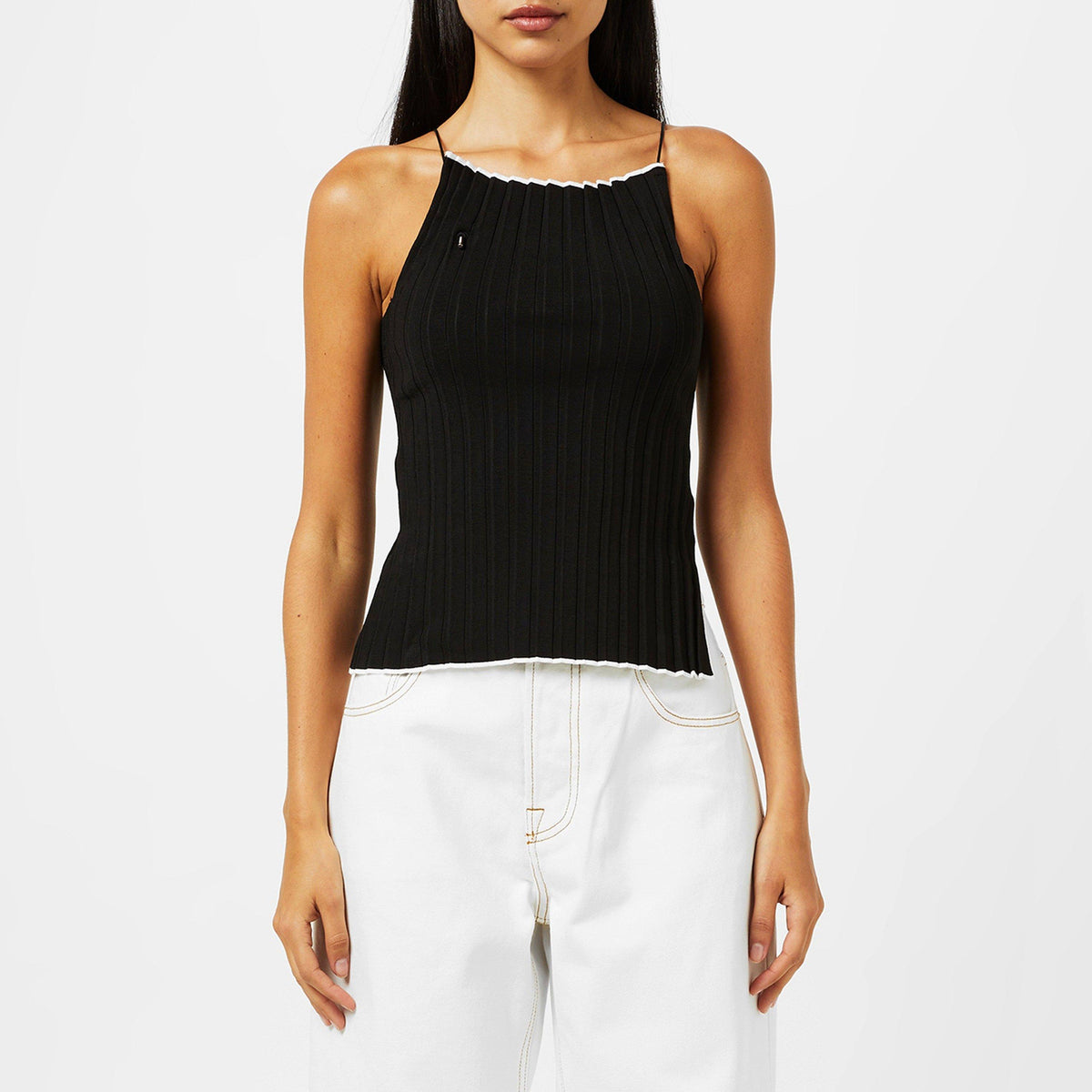 Le Haut Maille Pleated Top