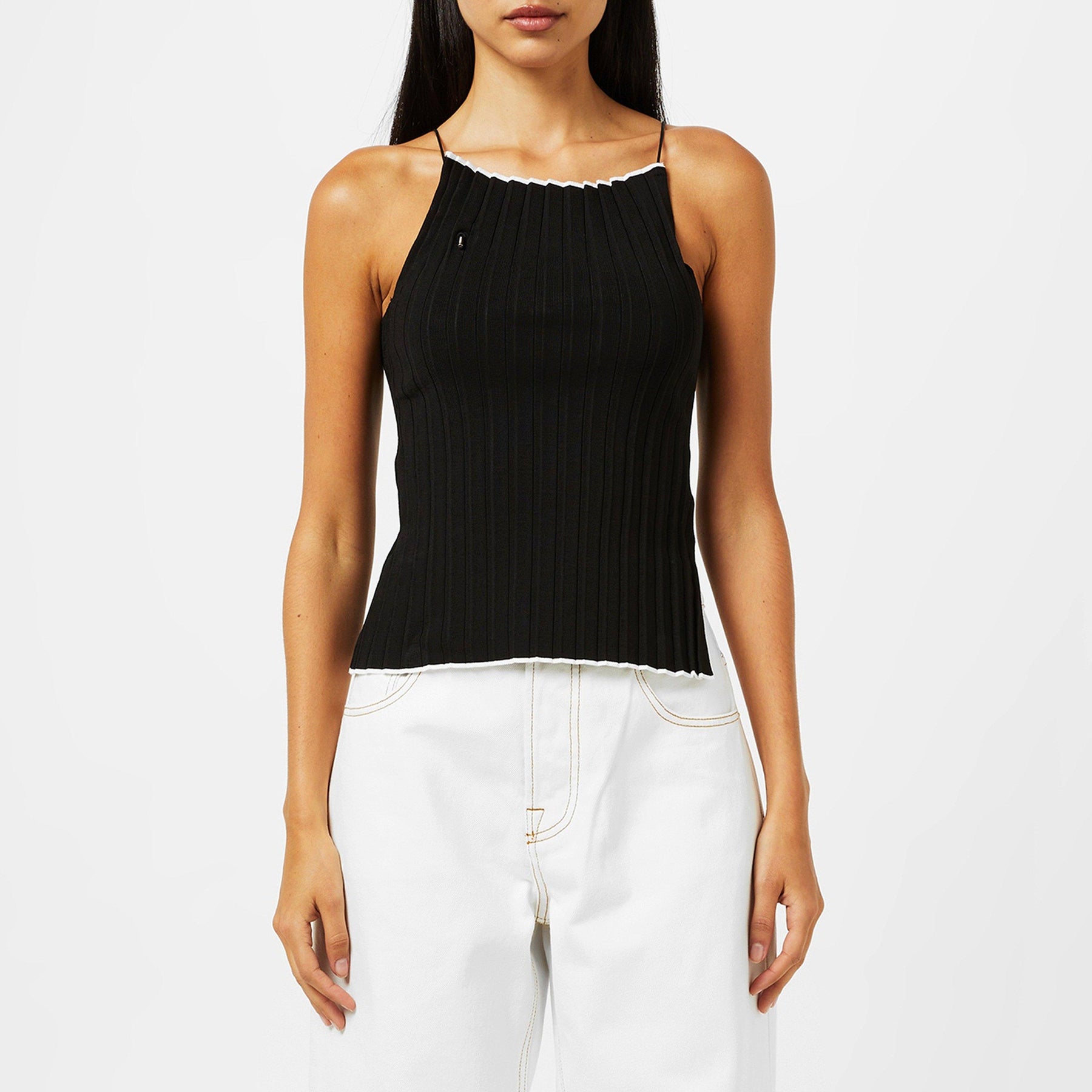 Le Haut Maille Pleated Top