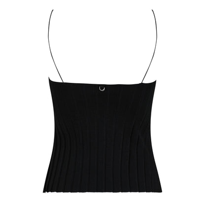 Le Haut Maille Pleated Top