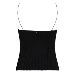 Le Haut Maille Pleated Top