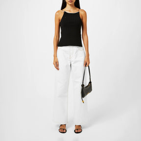 Le Haut Maille Pleated Top