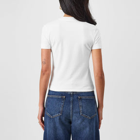 Women's Logo Cotton Le T-Shirt Gros Grain