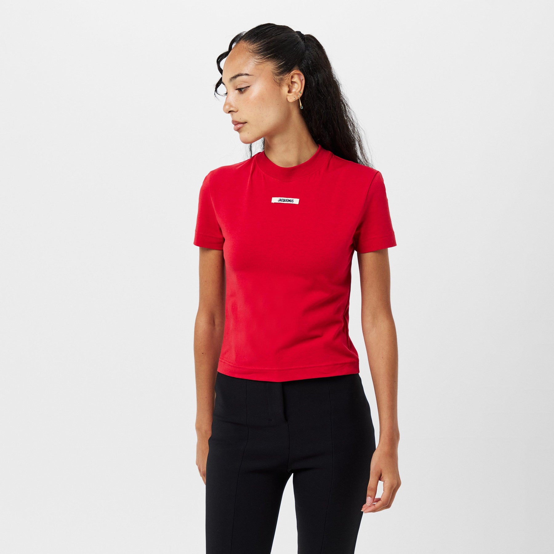 Women's Logo Cotton Le T-Shirt Gros Grain