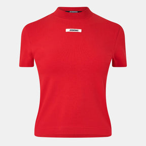 Women's Logo Cotton Le T-Shirt Gros Grain