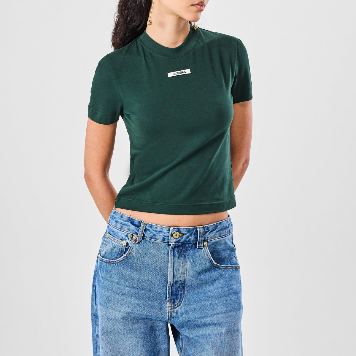 Women's Logo Cotton Le T-Shirt Gros Grain