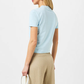 Women's Logo Cotton Le T-Shirt Gros Grain