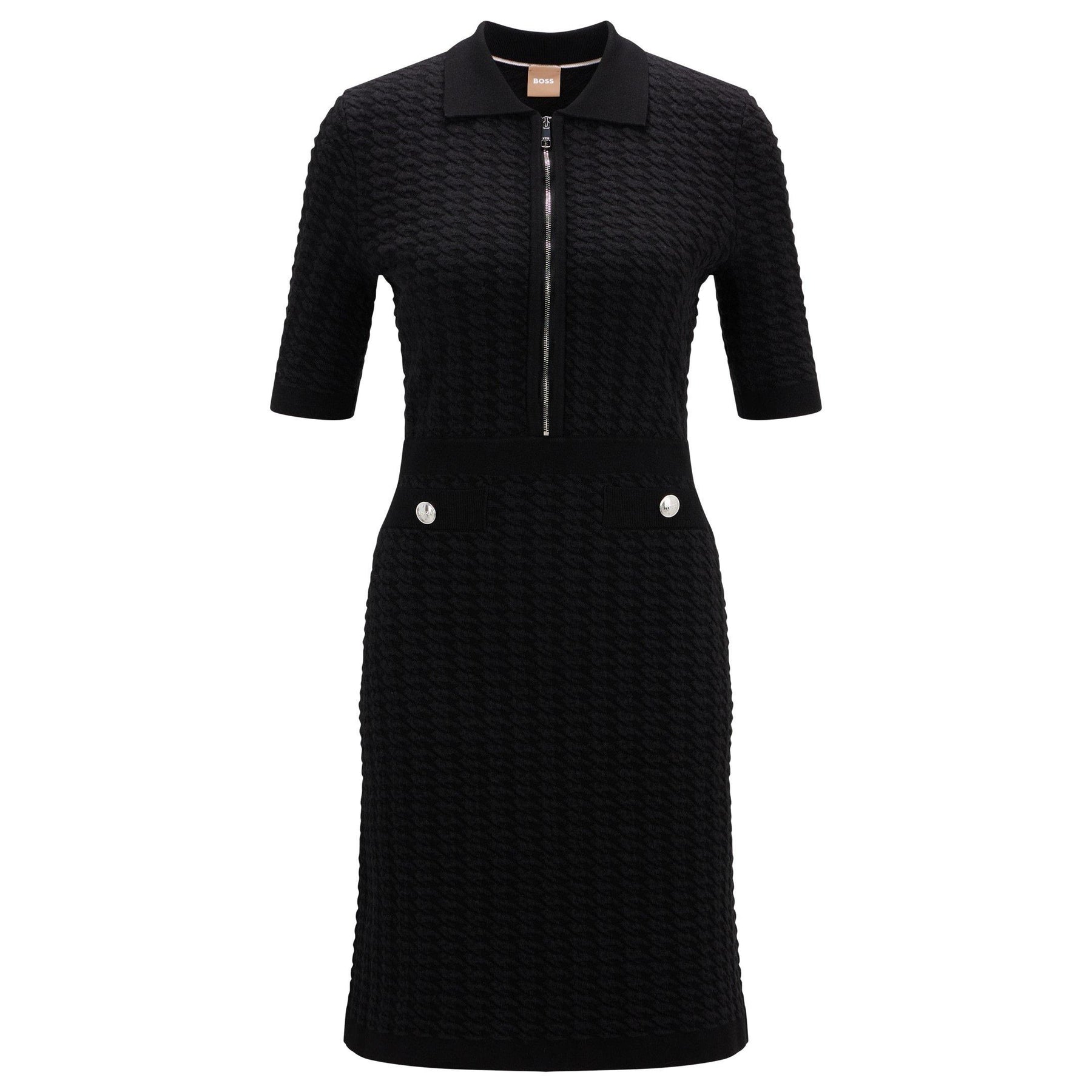 Boss Farese Zip Dress Womens