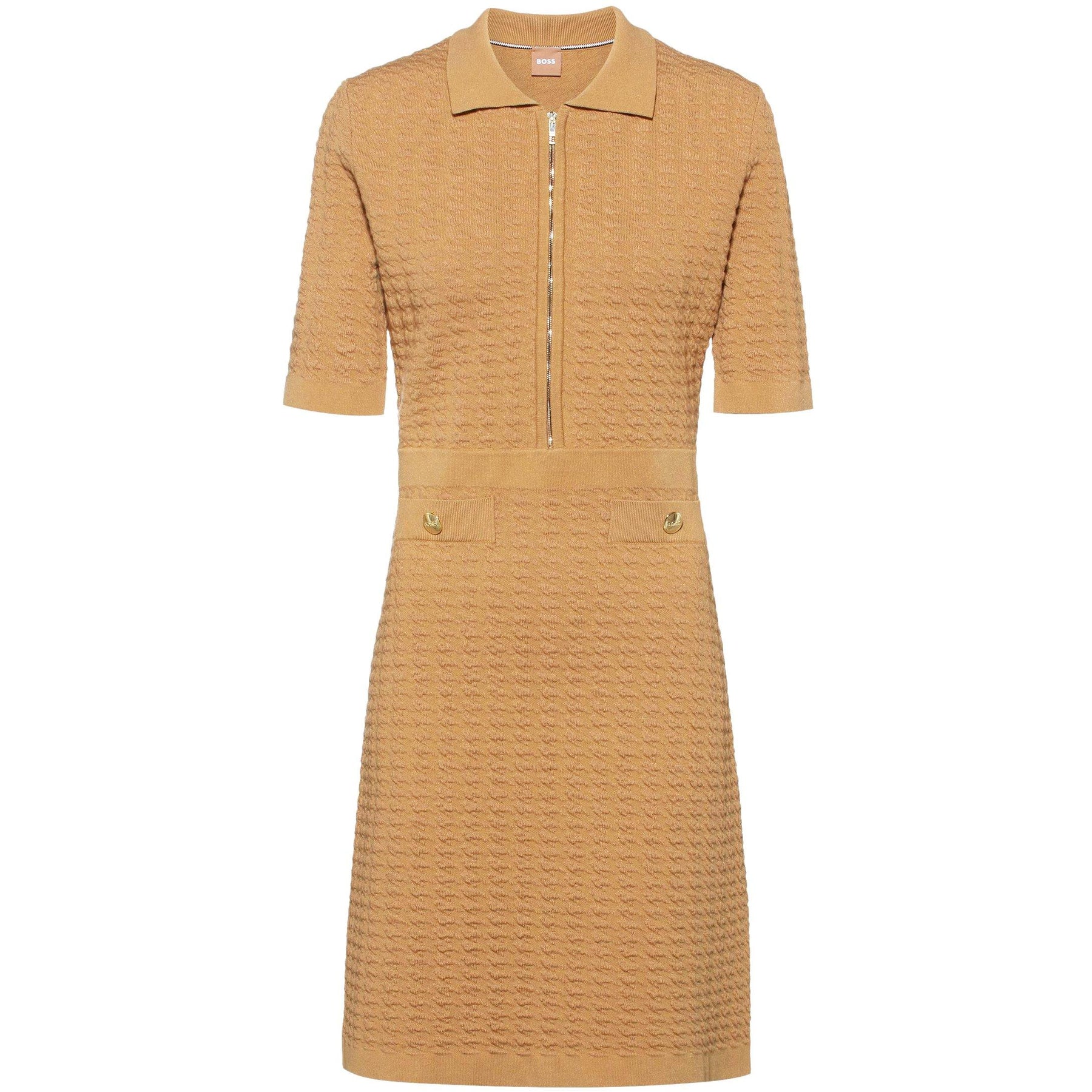 Boss Farese Zip Dress Womens