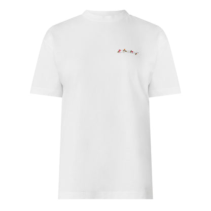 Off Chine Flwr Tee Ld63