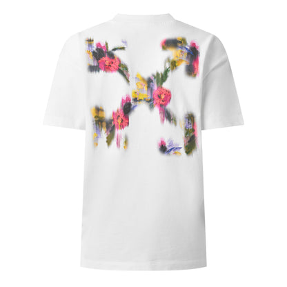 Off Chine Flwr Tee Ld63