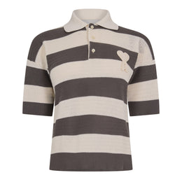 Ami Stripe Polo Ld61