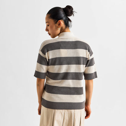 Ami Stripe Polo Ld61