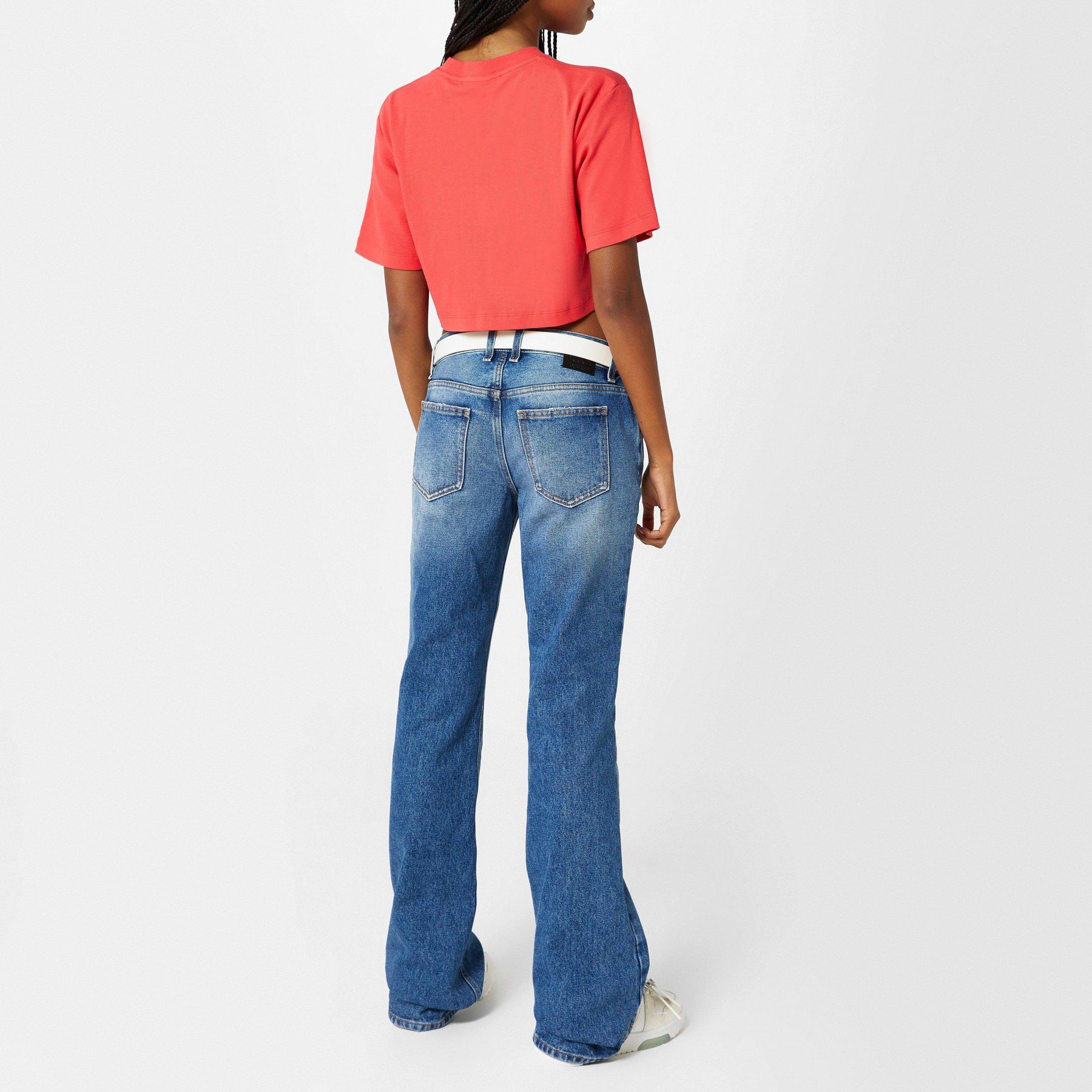 Women's Cropped Branding T-Shirt