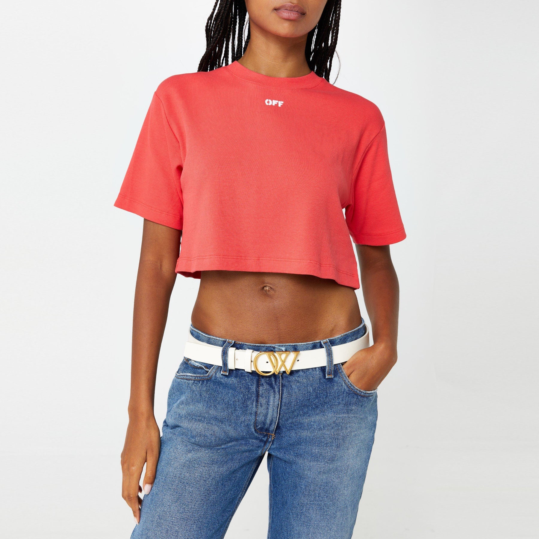 Women's Cropped Branding T-Shirt