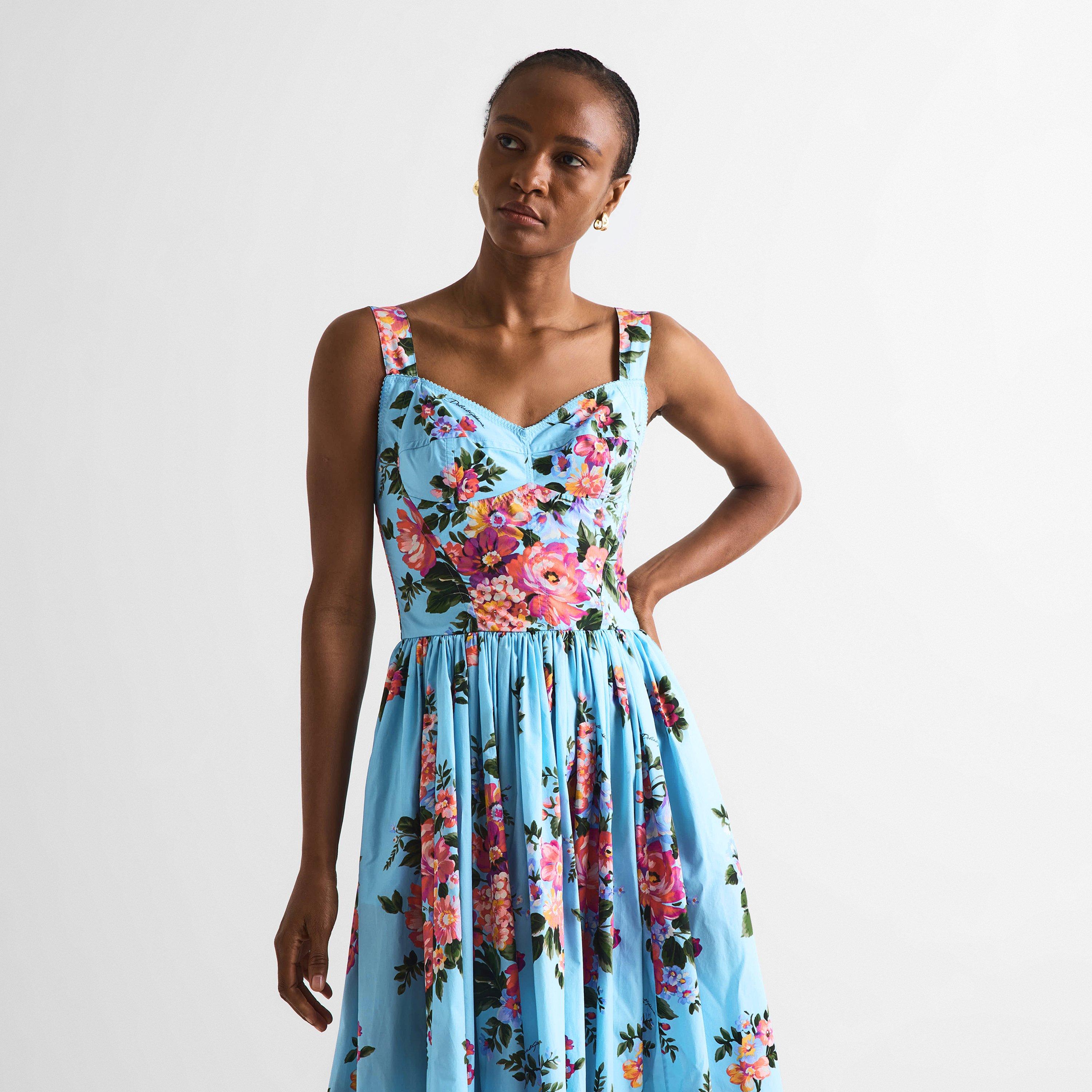 DG Floral Dress Ld61