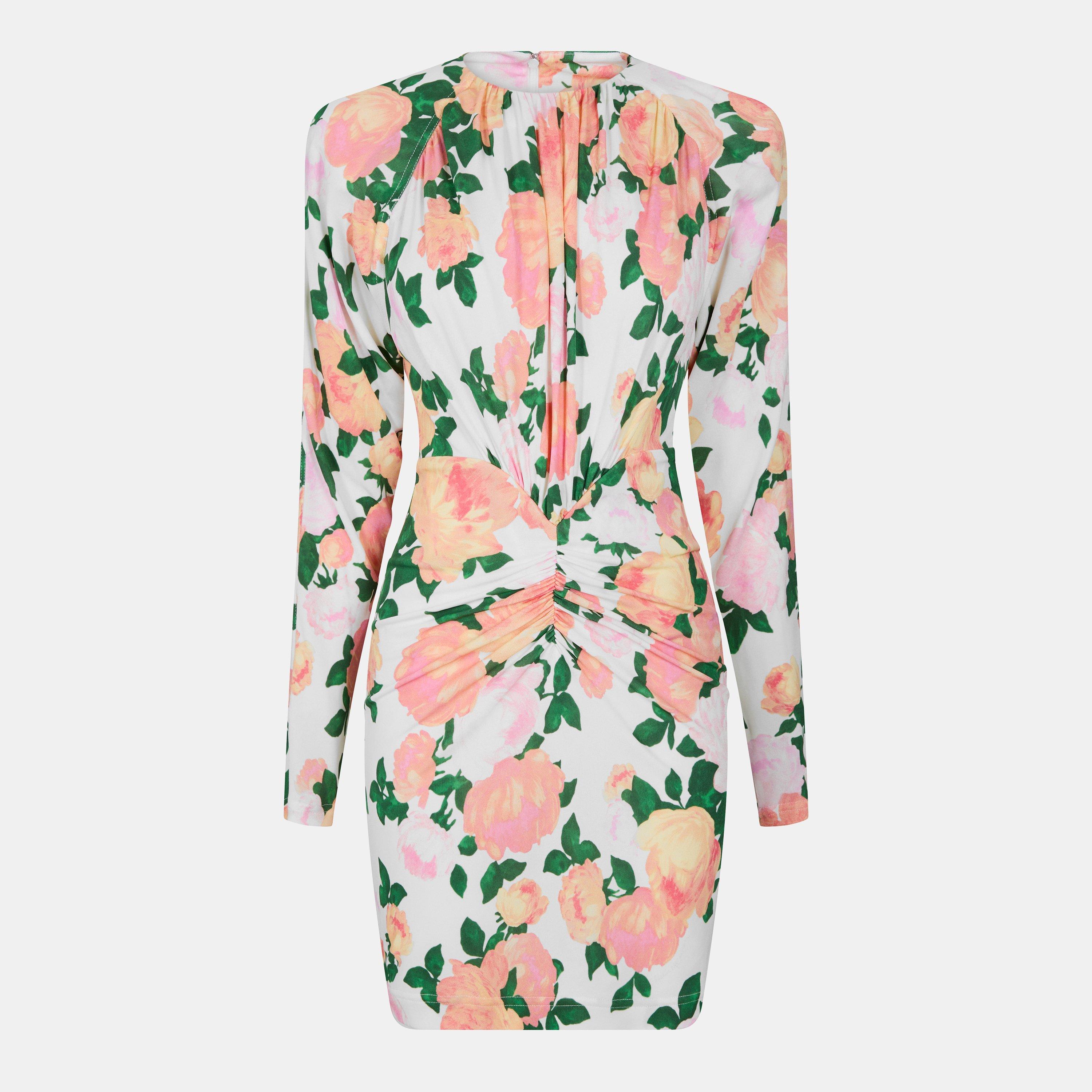 Crepe Mini Dress