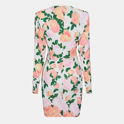 Crepe Mini Dress