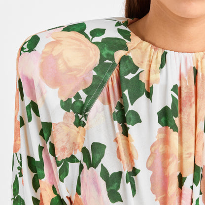 Crepe Mini Dress