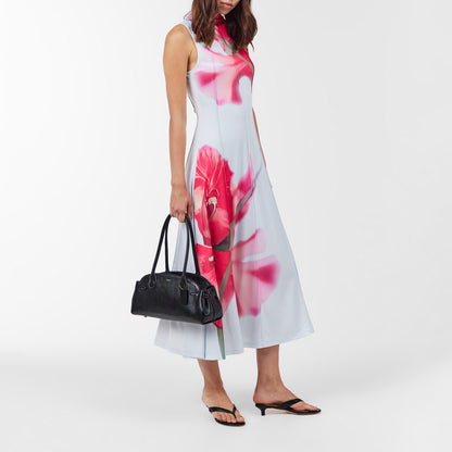 Mesh Midi Tea Dress