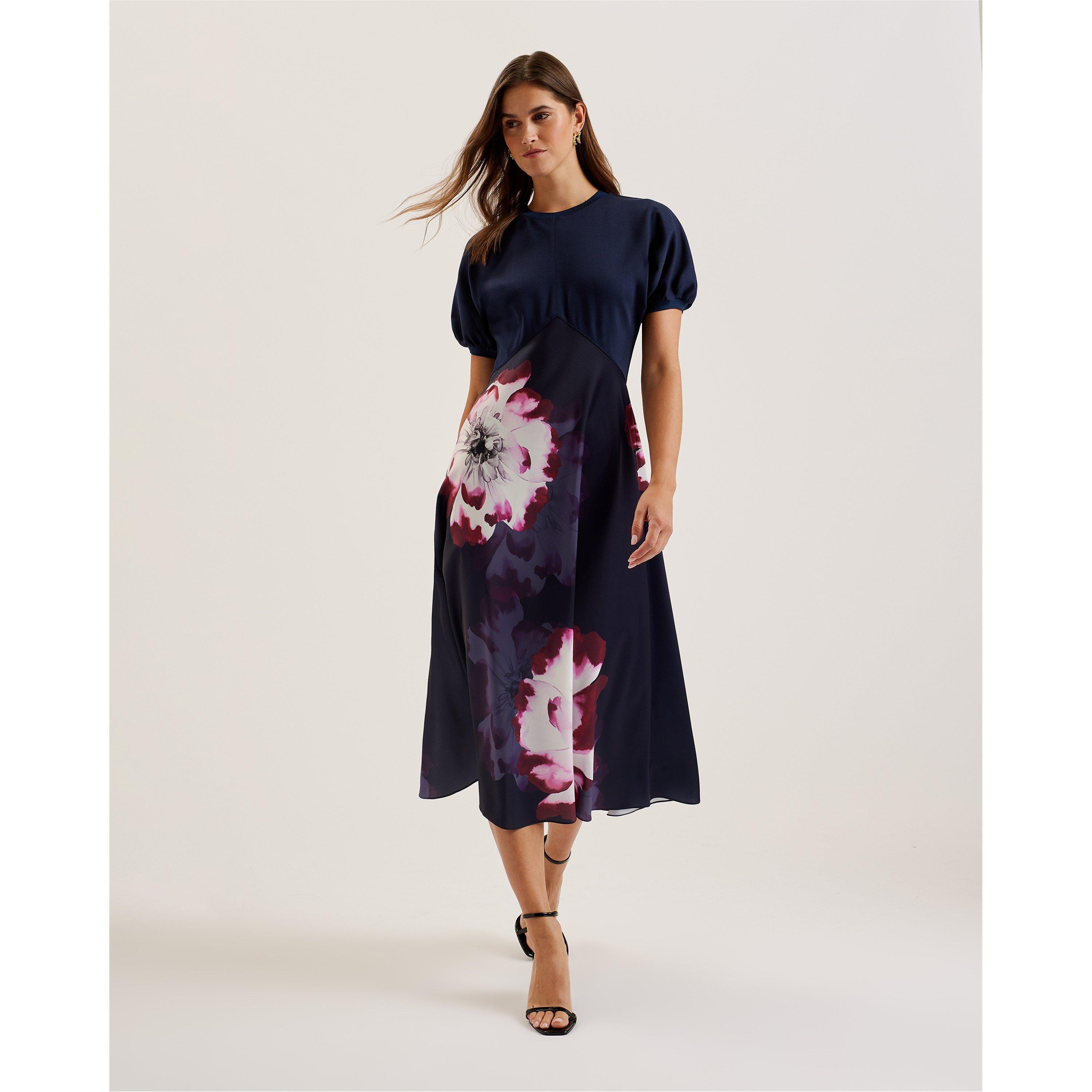 Mitzic Printed Tea Dress