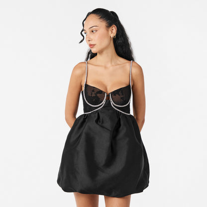 Taftta Diamant Mini Dress