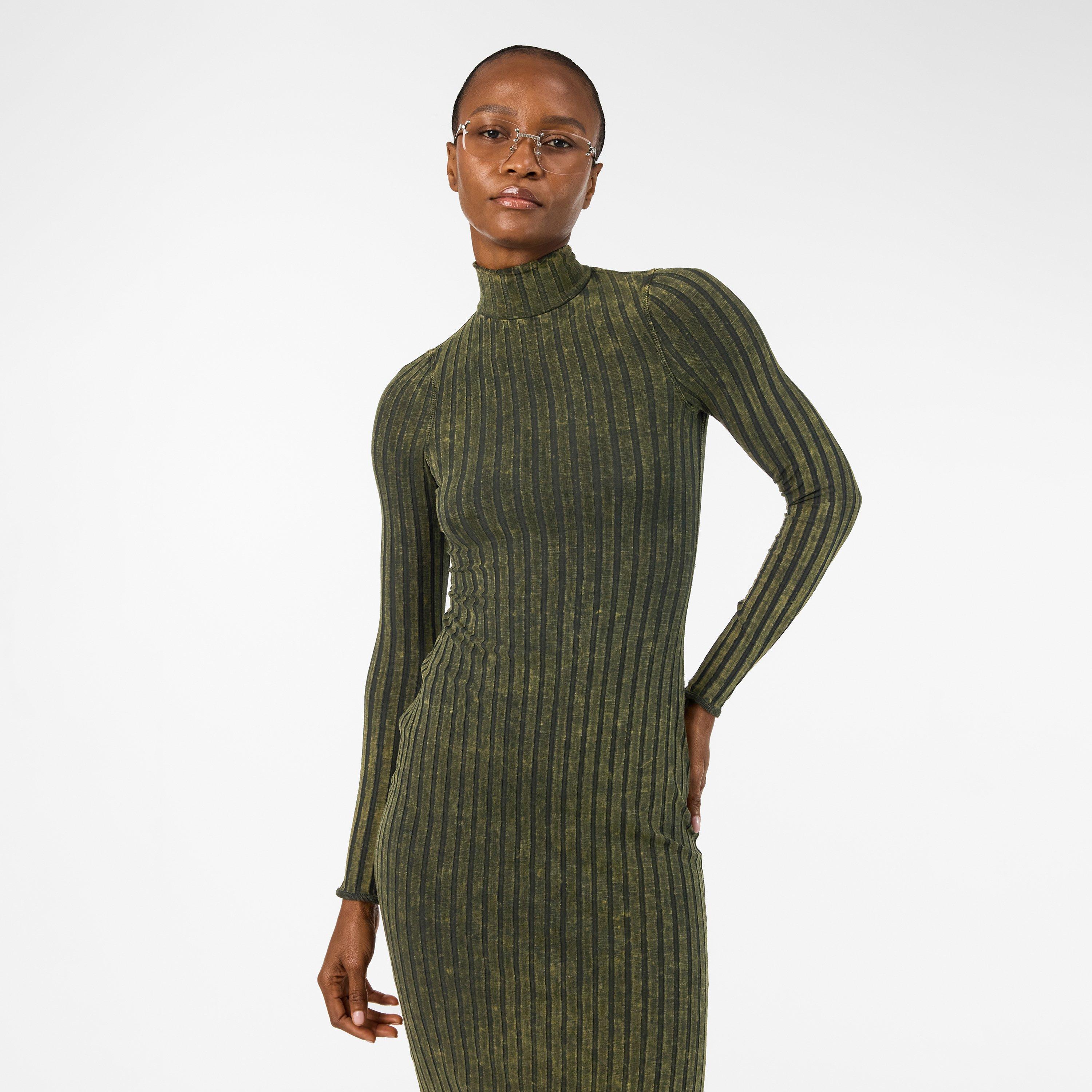 Womens D-Wavya Midi Dress