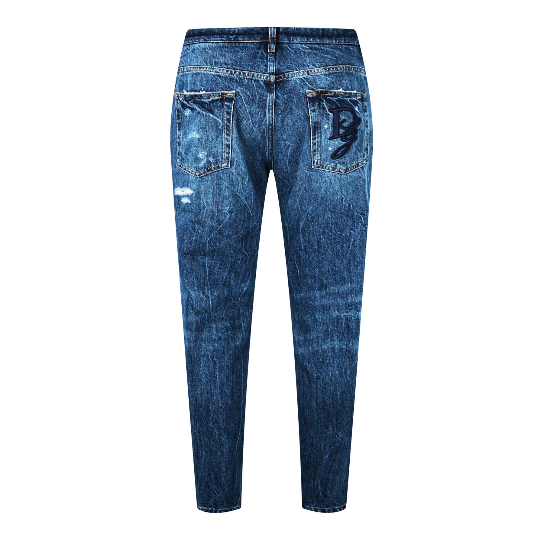 Distressed Denim Jeans